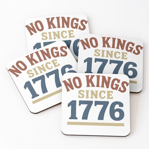 Item preview, No Kings Since 1776 – Retro Vintage Patriotic Design designed and sold by sssweetness.