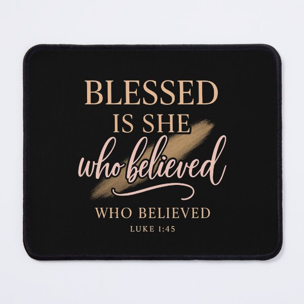 Item preview, Luke 1:45 Collection designed and sold by Faith In Black Designs.