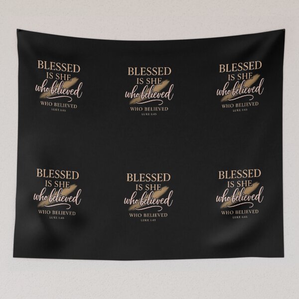 Item preview, Luke 1:45 Collection designed and sold by Faith In Black Designs.