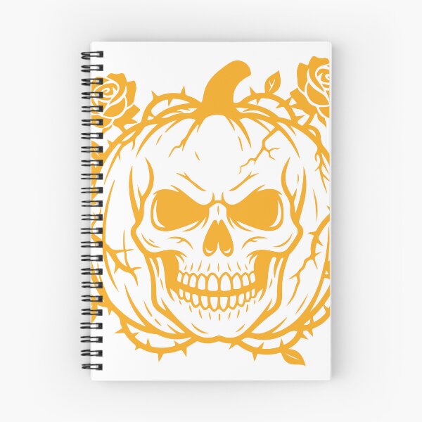 Item preview, Gothic Skull Jack-O-Lantern & Rose designed and sold by dcreagraph.