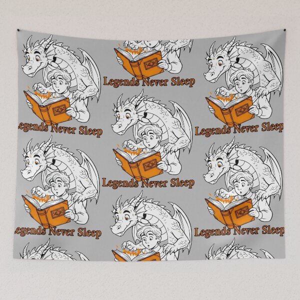 Item preview, Boy with the Dragon of Legends designed and sold by SplashTastic.