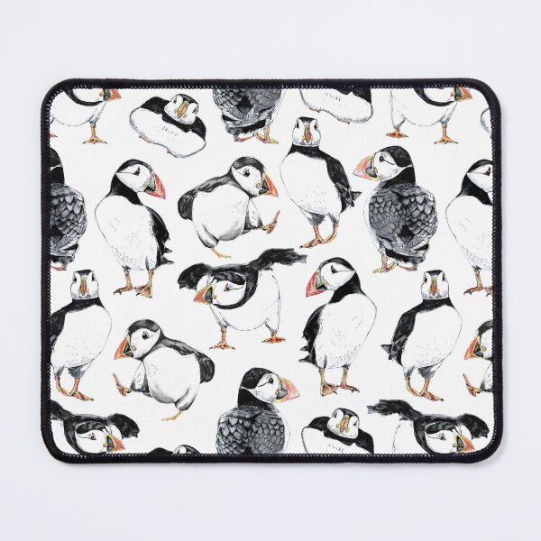 Item preview, Puffin Pattern designed and sold by Hide&Quill.