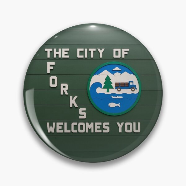 Item preview, Twilight City Of Forks  designed and sold by BookishAdore.