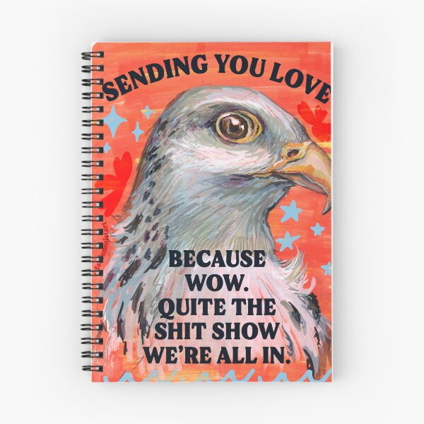 Item preview, Sending you love because wow quite the shit show we're all in designed and sold by fabfeminist.