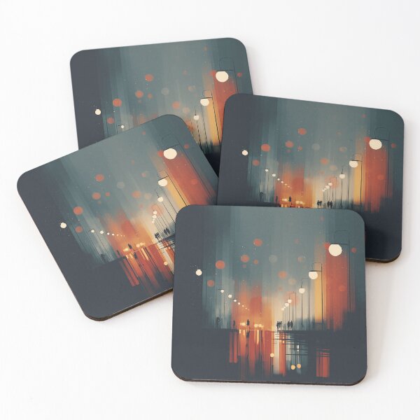 Item preview, City Lights Reflected Dreams designed and sold by Dusk Atelier.