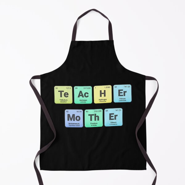 Item preview, Teacher Mother, Periodic Table Elements, Personalized Chemistry Design, Science Gift for Nerds & Students designed and sold by chipmuckdesignn.