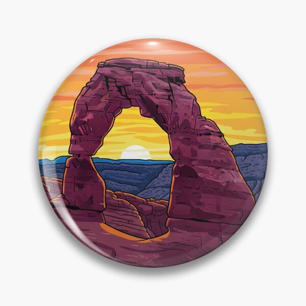 Item preview, Arches National Park at Sunset designed and sold by VectorThread.