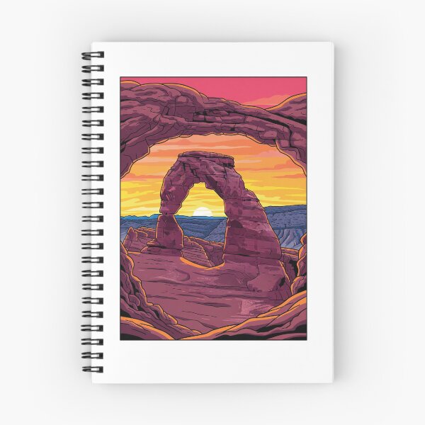 Item preview, Arches National Park at Sunset designed and sold by VectorThread.