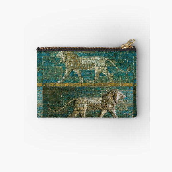 Item preview, TWO BABYLONIAN  LIONS Antique Assyrian Art designed and sold by BulganLumini.