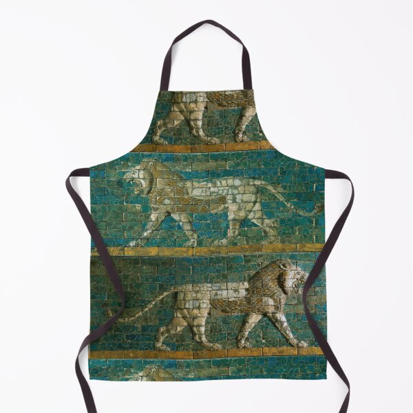 Item preview, TWO BABYLONIAN LIONS Antique Assyrian Art designed and sold by BulganLumini.