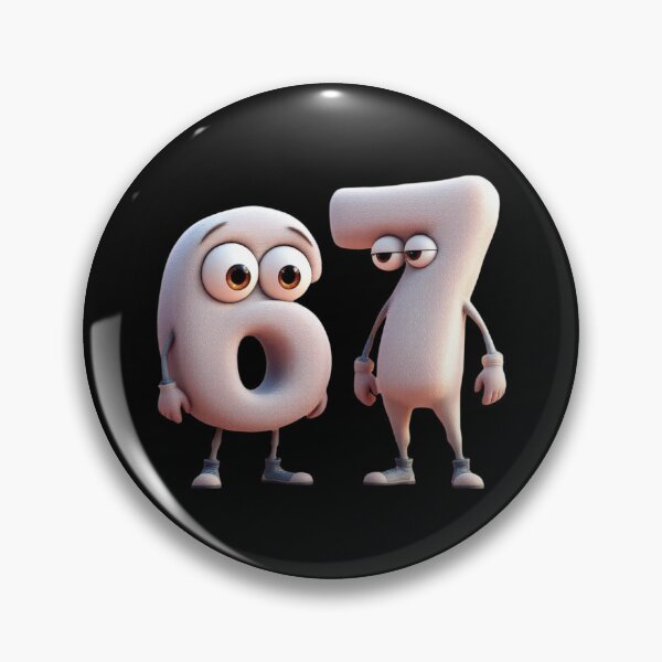 Item preview, Funny 67 Meme Design designed and sold by roxysnextgenart.