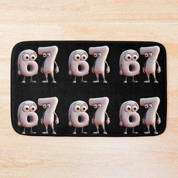 Item preview, Funny 67 Meme Design designed and sold by roxysnextgenart.