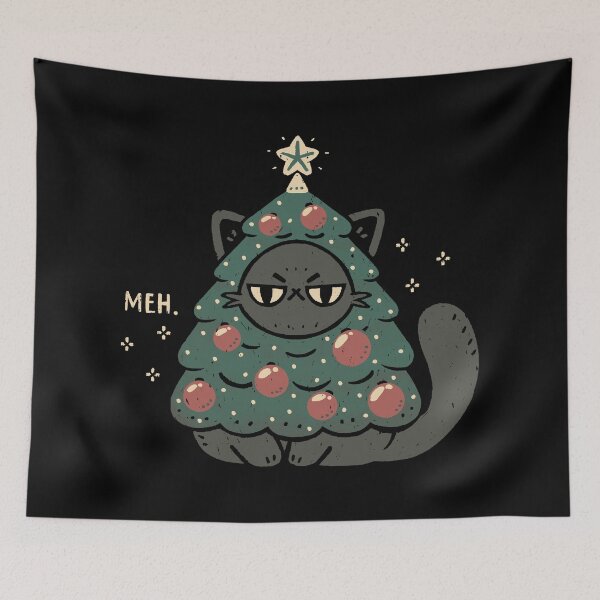 Item preview, Funny Cat with Christmas Tree Costume designed and sold by xMorfina.