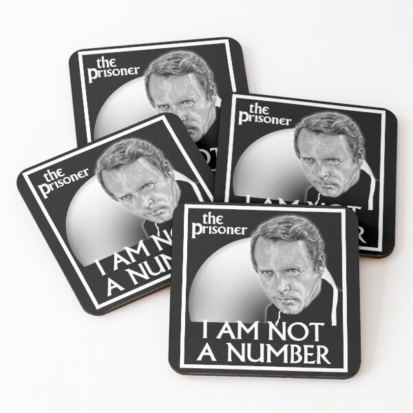 Item preview, The Prisoner I AM NOT A NUMBER designed and sold by SciFiDrawings.