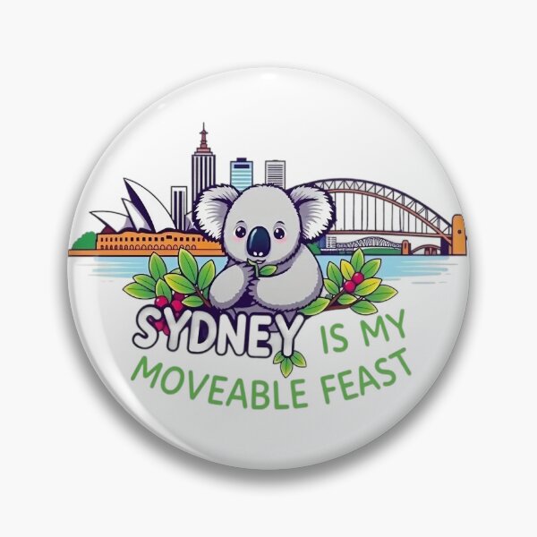 Item preview, Sydney is my moveable feast designed and sold by JackFreestone.