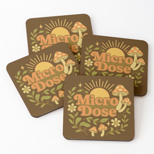 Item preview, Micro Dose – 70s Retro Boho Mushroom designed and sold by getpressedshirt.