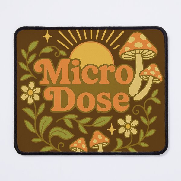 Item preview, Micro Dose – 70s Retro Boho Mushroom designed and sold by getpressedshirt.