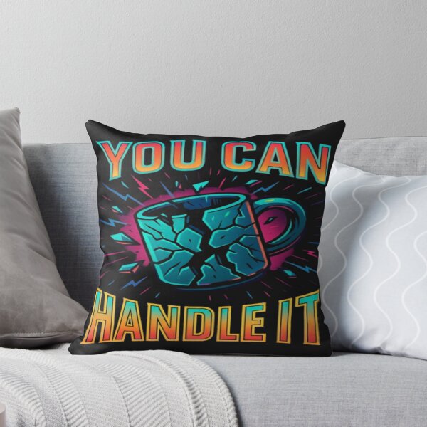 Item preview, You Can Handle It — Motivational Coffee Cup Design designed and sold by GlowAIDesigns.