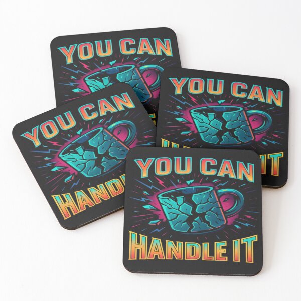 Item preview, You Can Handle It — Motivational Coffee Cup Design designed and sold by GlowAIDesigns.