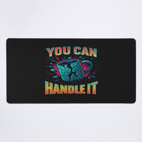 Item preview, You Can Handle It — Motivational Coffee Cup Design designed and sold by GlowAIDesigns.
