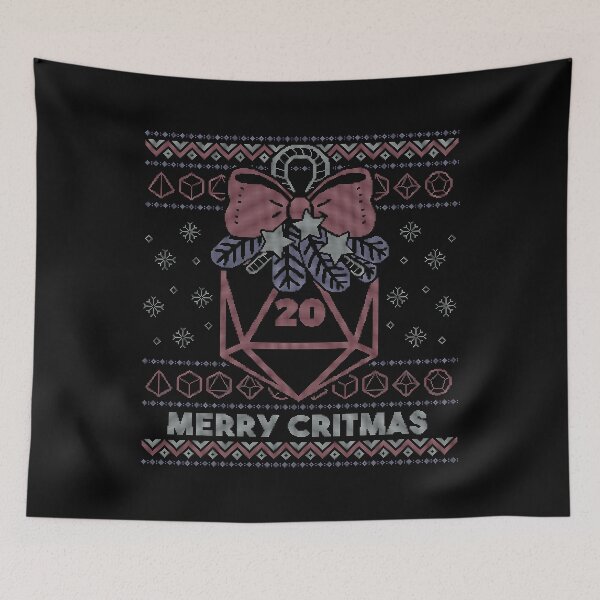 Item preview, Merry Critmas Ugly Sweater designed and sold by xMorfina.