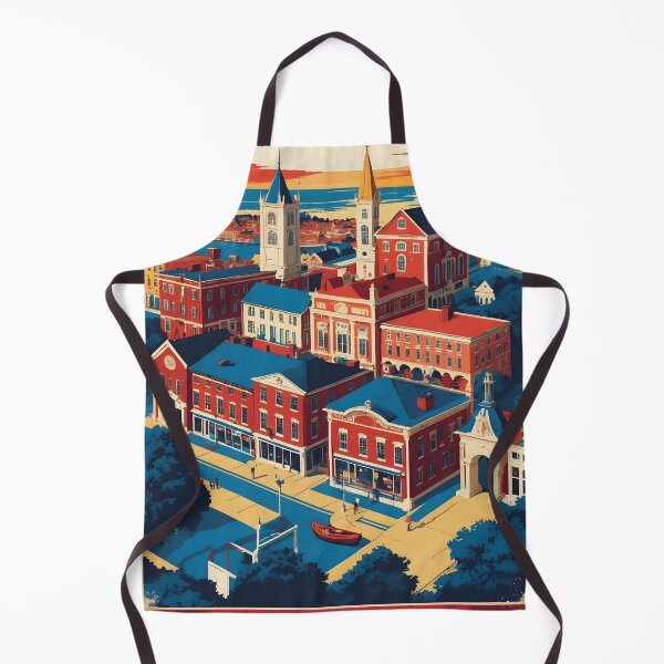 Item preview, West Warwick Rhode Island 1950s USA Vintage Travel Tourism designed and sold by TravelersGems.