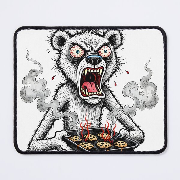 Item preview, It Said 350 Degrees - Burnt Cookies Bear | Funny Baking Fail Animal designed and sold by GrumpyCrudly.