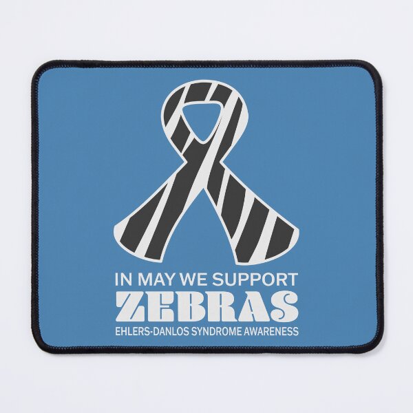 Item preview, In May We Support Zebras – EDS Awareness Ribbon designed and sold by Jesabee Designs.