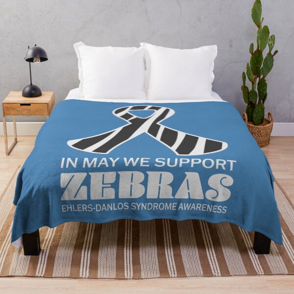 Item preview, In May We Support Zebras – EDS Awareness Ribbon designed and sold by Jesabee Designs.