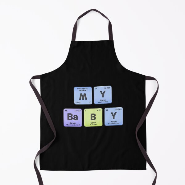Item preview, My Baby,  Periodic Table Elements, Personalized Chemistry Design, Science Gift for Nerds & Students designed and sold by chipmuckdesignn.