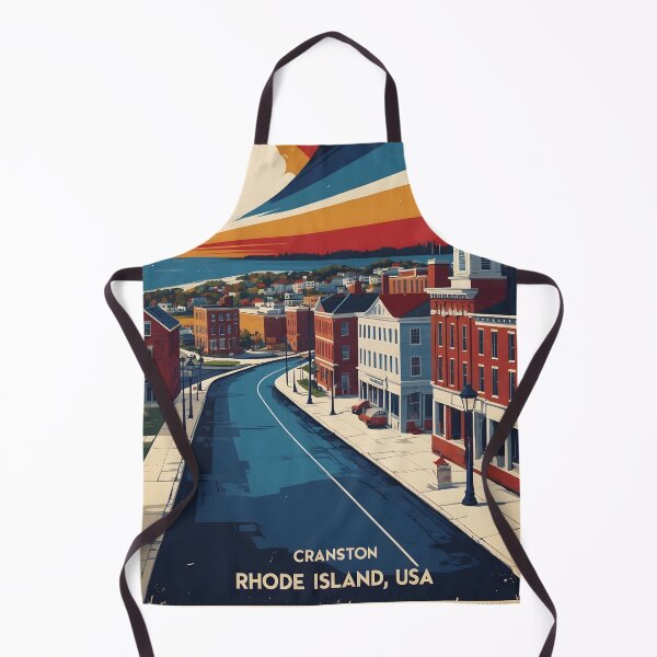 Item preview, Cranston Rhode Island 1950s USA Vintage Travel Tourism designed and sold by TravelersGems.