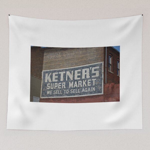 Item preview, Vintage Ketner's Super Market Sign designed and sold by Cynthia48.