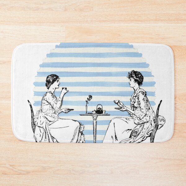 Item preview, Vintage Women Tea Time Illustration designed and sold by She was a  Dreamer....