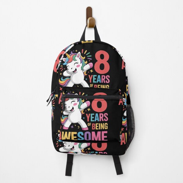 Item preview, 8 Years Of Being Awesome Unicorn 8th Birthday Girls Kids  designed and sold by ClassicAnthony.