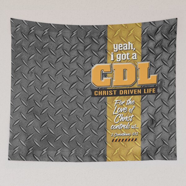 Item preview, CDL (Christ Driven Life) designed and sold by square1studio.