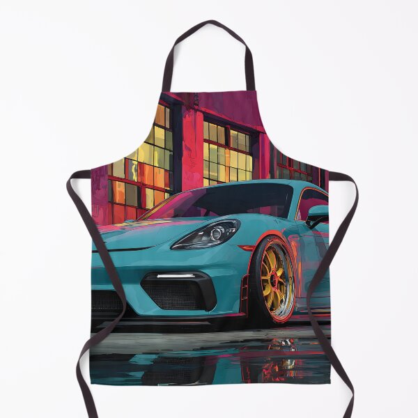Item preview, Porsche 718 Cayman GT4 Cool Car Pop Art Poster designed and sold by AutoPopStudio.