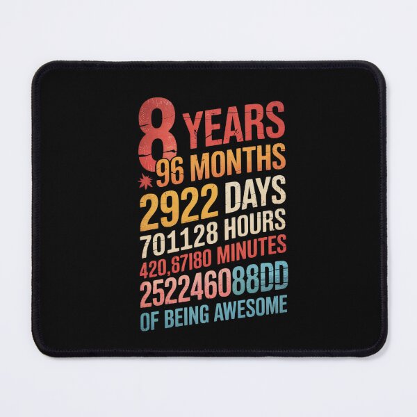 Item preview, 8th Birthday 8 Years of Being Awesome 8 Years Old designed and sold by ClassicAnthony.