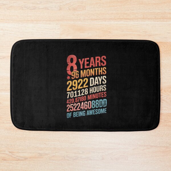 Item preview, 8th Birthday 8 Years of Being Awesome  8 Years Old  designed and sold by ClassicAnthony.