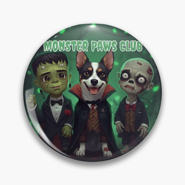 Item preview, Monster Paws Club designed and sold by PetJoyPrintsCO.