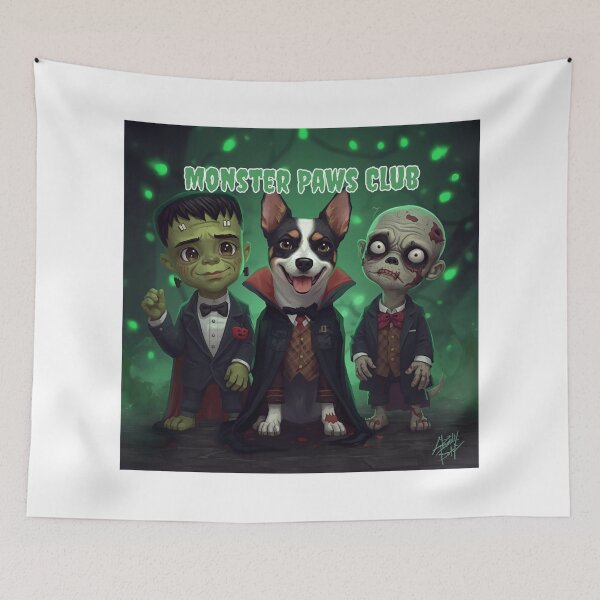 Item preview, Monster Paws Club designed and sold by PetJoyPrintsCO.