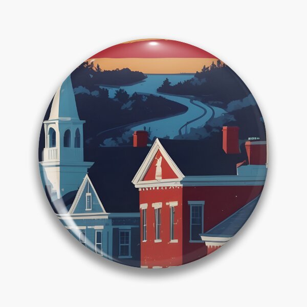 Item preview, Middleton Rhode Island 1950s USA Vintage Travel Tourism designed and sold by TravelersGems.