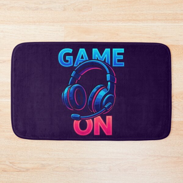 Item preview, Game On — Neon Headset Gamer Design designed and sold by GlowAIDesigns.