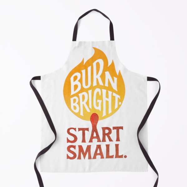 Item preview, Start Small, Burn Bright — Fiery Gold Flame Design designed and sold by Kony83.
