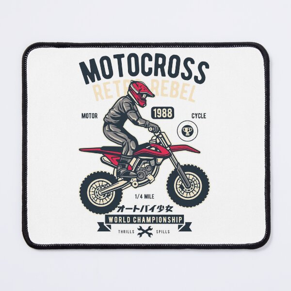 Item preview, Motocross Bikes Dirt Bike Racing Motorcycle Extreme Sports Off Road MX Rider Art designed and sold by Lineesh Kumar.