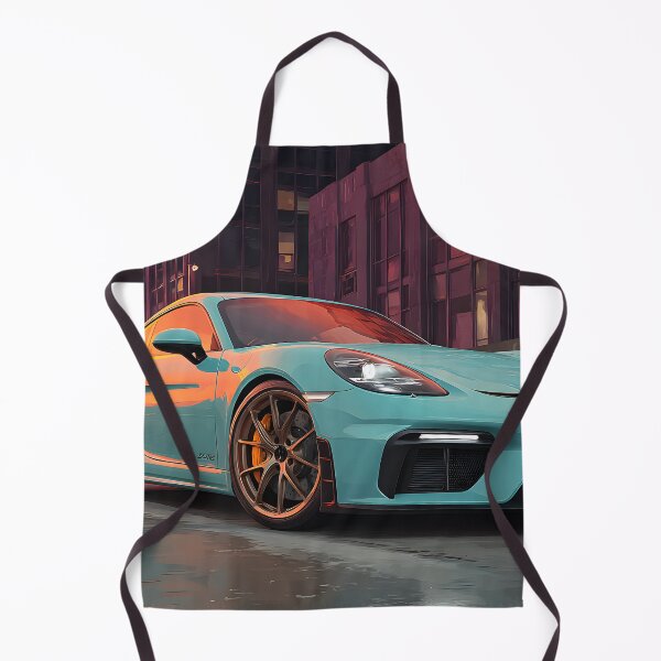 Item preview, Porsche 718 Cayman GT4 Bold Pop Art Wall Print designed and sold by AutoPopStudio.