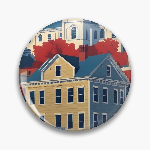 Item preview, Woonsocket Rhode Island 1950s USA Vintage Travel Tourism designed and sold by TravelersGems.