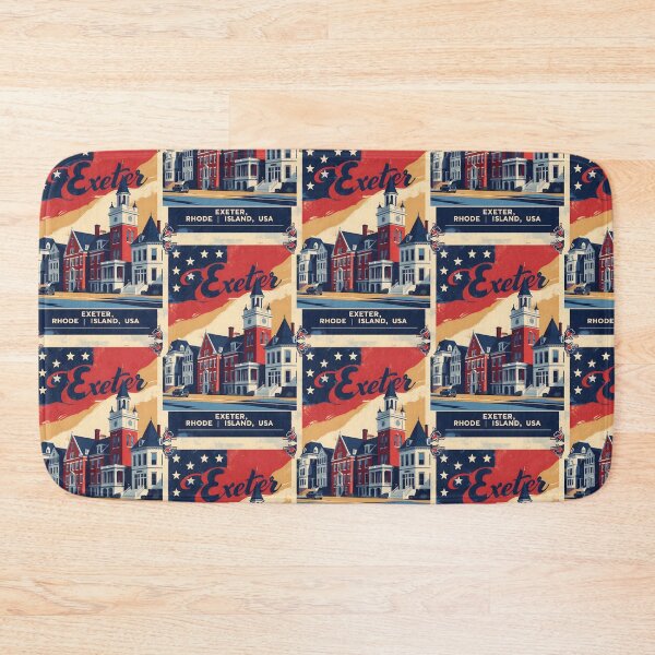 Item preview, Exeter Rhode Island 1950s USA Vintage Travel Tourism designed and sold by TravelersGems.