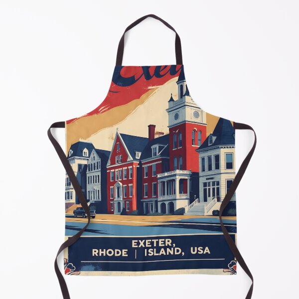 Item preview, Exeter Rhode Island 1950s USA Vintage Travel Tourism designed and sold by TravelersGems.