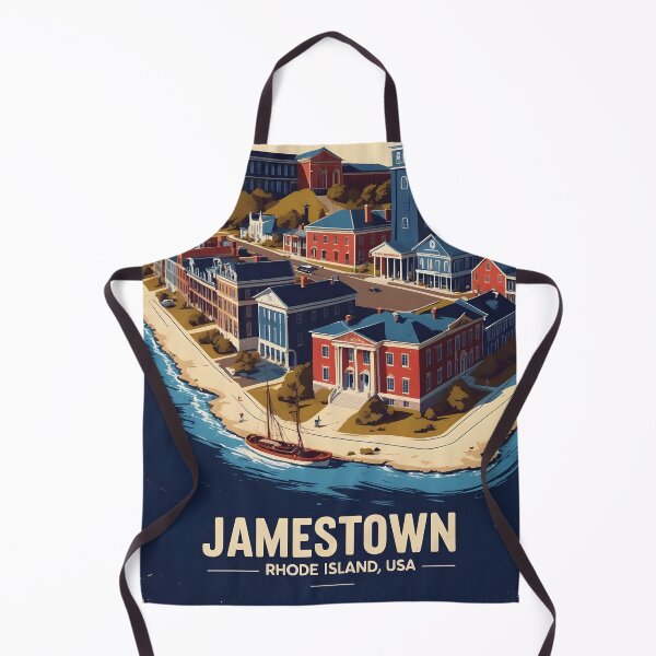 Item preview, Jamestown, Rhode Island, década de 1950, EE. UU., viajes y turismo vintage designed and sold by TravelersGems.
