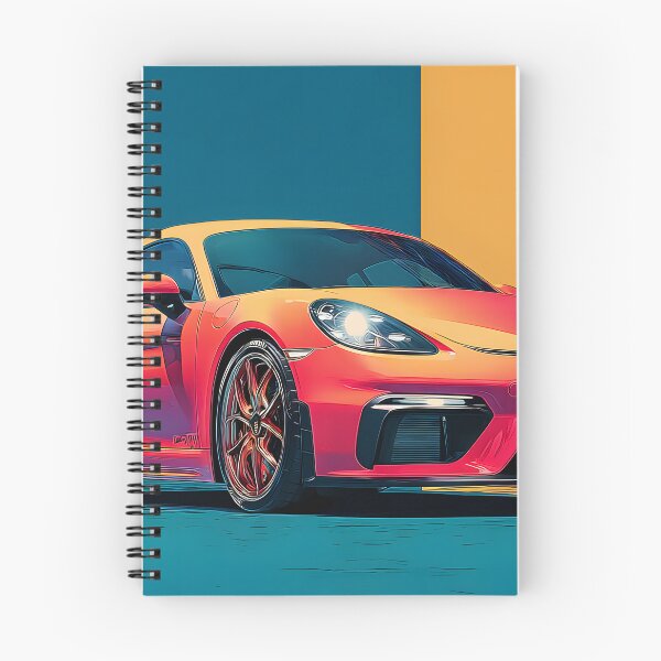 Item preview, Porsche 718 Cayman GT4 Modern Pop Art Home Décor designed and sold by AutoPopStudio.